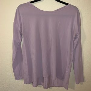 Long Sleeve Lululemon Top w Cutouts